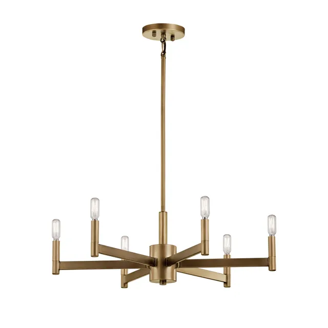 kichler-erzo-9-25-6-light-chandelier-in-brass-model-43859nbr image 1