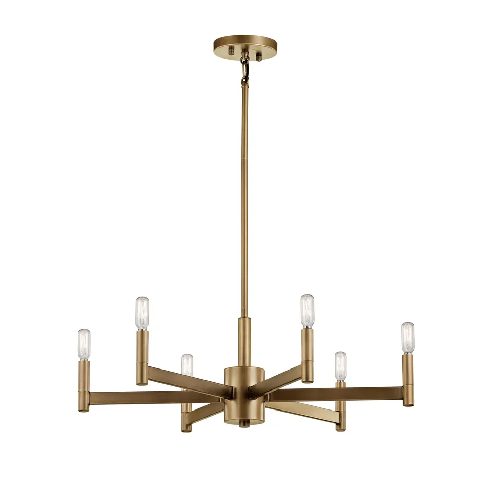 kichler-erzo-9-25-6-light-chandelier-in-brass-model-43859nbr image 1