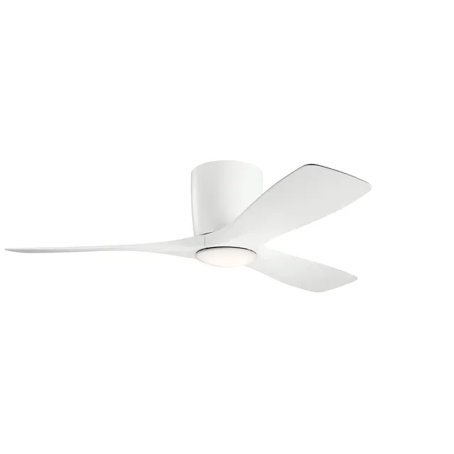 kichler-volos-48-led-ceiling-fan-with-wall-control-matte-white-300032mwh image 1
