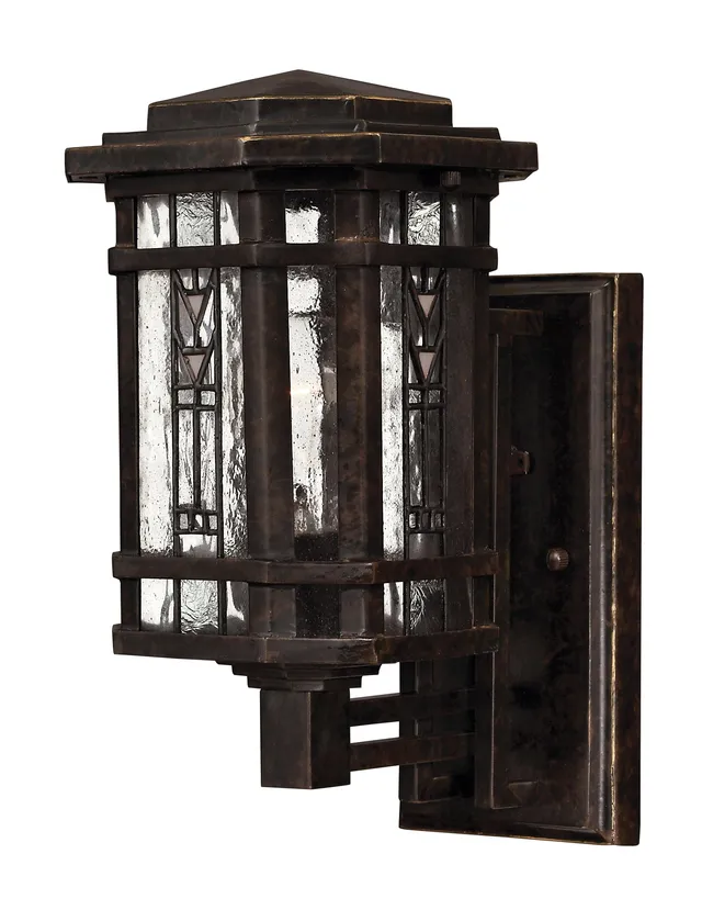 hinkley-tahoe-transitional-one-light-small-outdoor-wall-mount-regency-bronze image 1