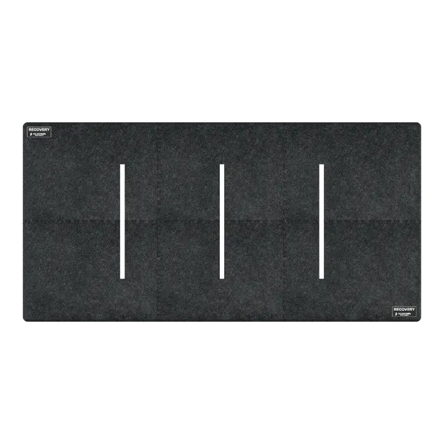 wellnessmats-recoverymat-puzzled-7-x-14-onyx image 1