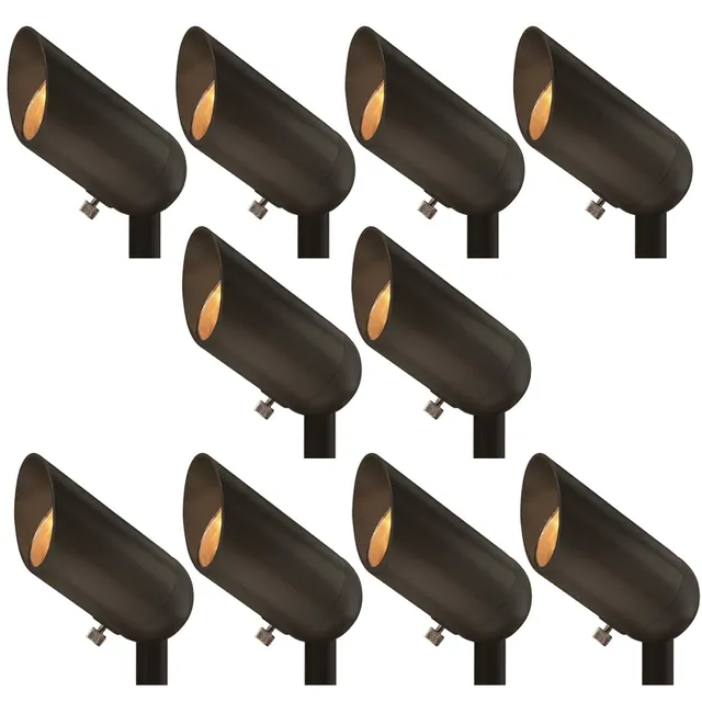 hinkley-landscape-lighting-1536bz-ll-10-spot-light-4w-mr16-led-bulb-included-12v image 1