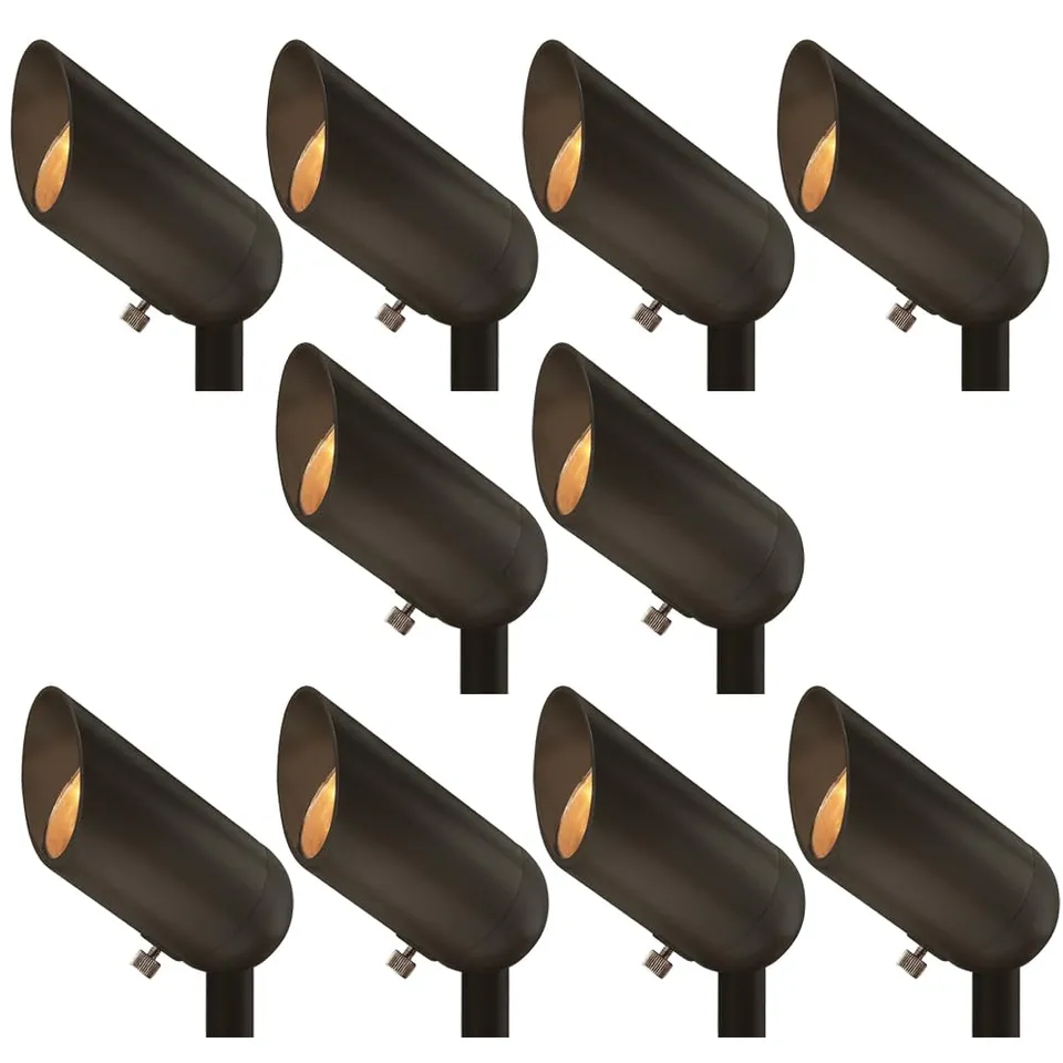 hinkley-landscape-lighting-1536bz-ll-10-spot-light-4w-mr16-led-bulb-included-12v image 1