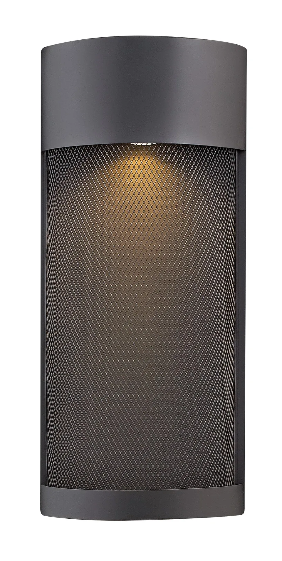hinkley-aria-contemporary-modern-one-light-50w-gu10-outdoor-wall-mount-black image 1