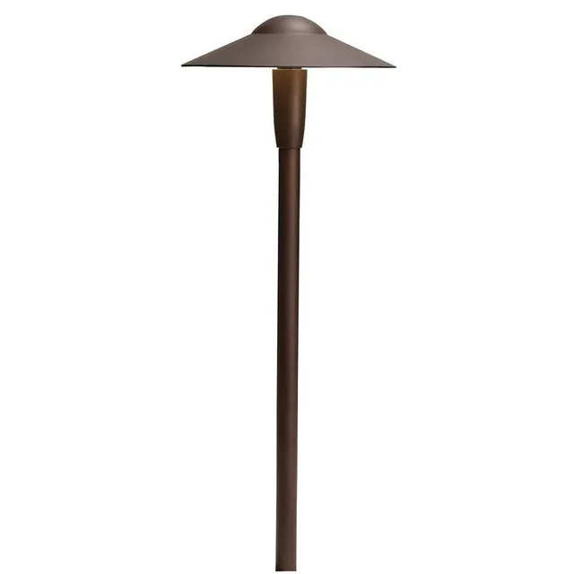 kichler-15810azt30r-led-dome-path-light-bronze image 1