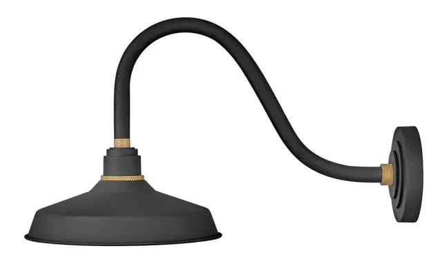 hinkley-foundry-classic-medium-gooseneck-barn-light-aluminum-dark-sky-compliant- image 1