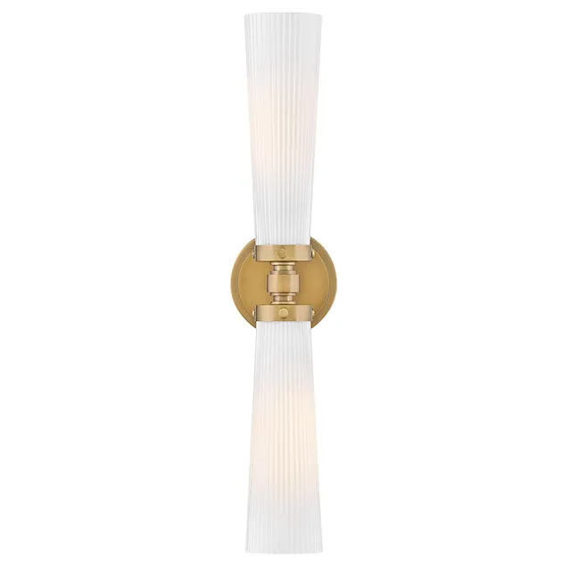 hinkley-jude-medium-two-light-vanity-light-heritage-brass-horizontal-mount-only- image 1