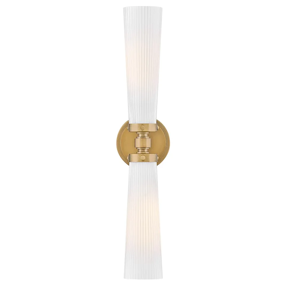 hinkley-jude-medium-two-light-vanity-light-heritage-brass-horizontal-mount-only- image 1