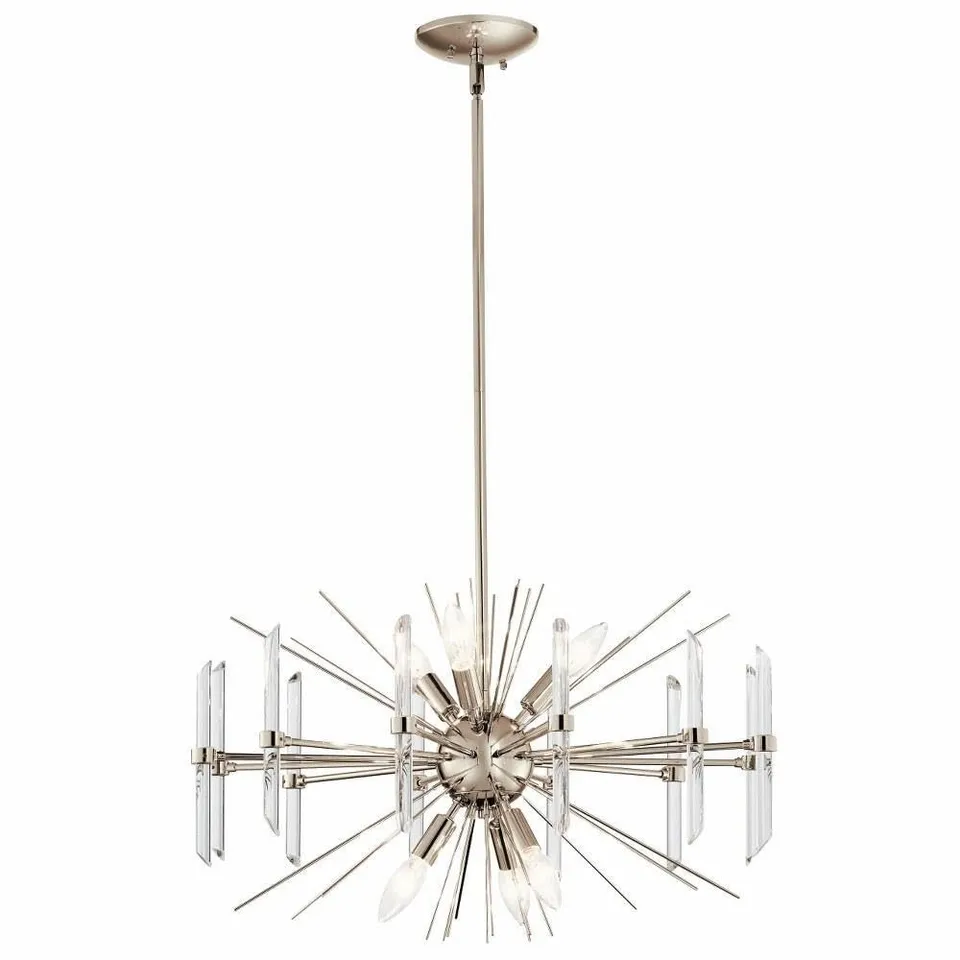 kichler-eris-44275pn-6-light-chandelier-polished-nickel-with-optical-crystal image 1