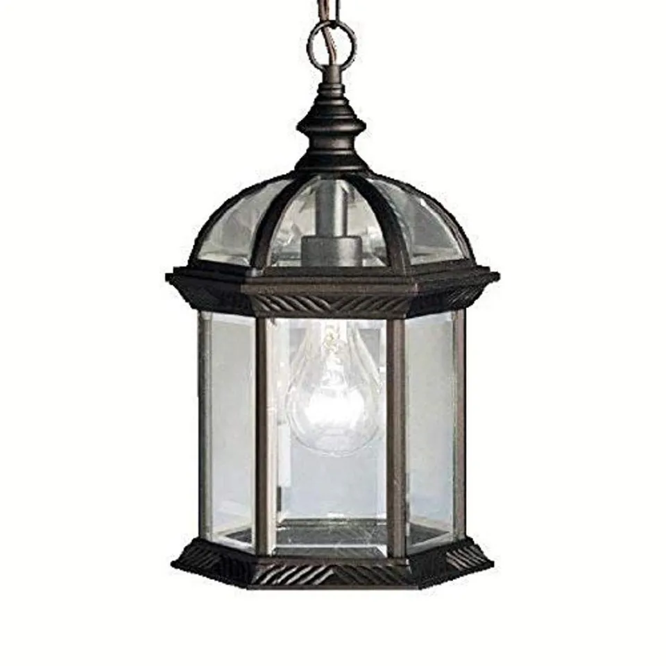 kichler-barrie-1-light-outdoor-pendant-black-clear-beveled-glass image 1