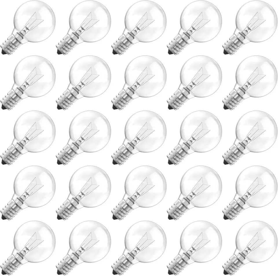 brightown-g40-replacement-bulbs-clear-e12-base-5w-120v-warm-white-25-pack image 1