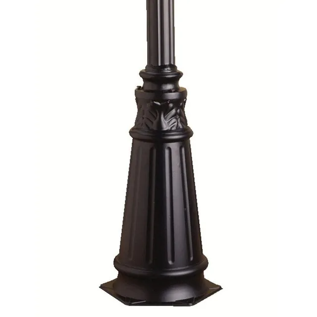 kichler-9510bk-outdoor-post-black-72-inch-aluminum-accessory image 1