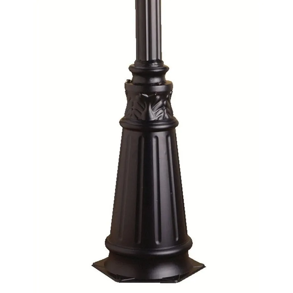 kichler-9510bk-outdoor-post-black-72-inch-aluminum-accessory image 1