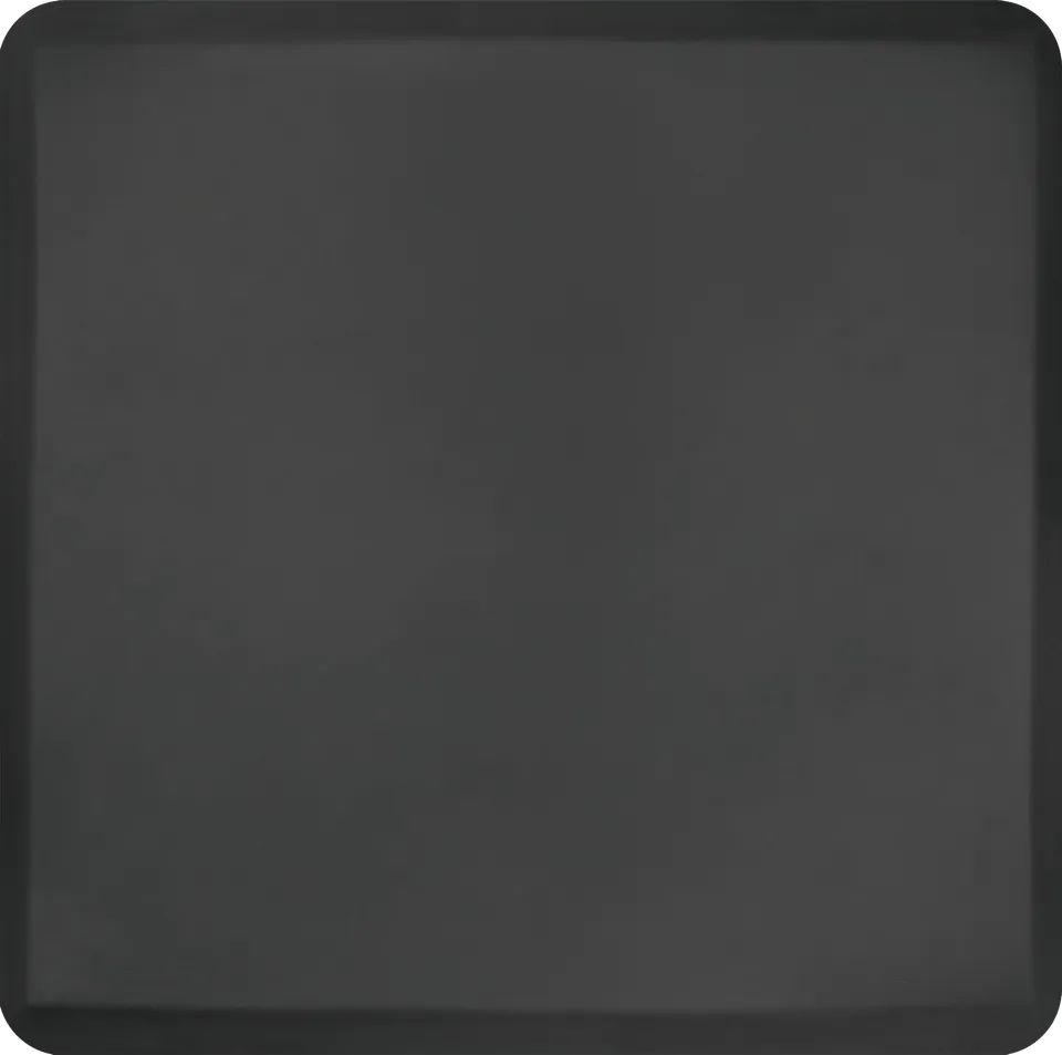 wellnessmats-tough-guy-rectangle-anti-fatigue-mat-4-x-4-black-commercial-grade image 1