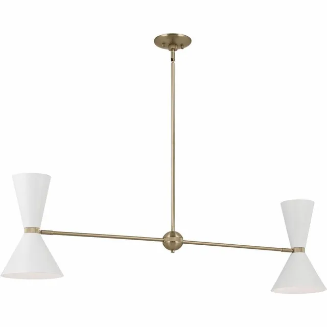 kichler-phix-52569cpzwh-mid-century-4-light-linear-chandelier-in-champagne-bronz image 1