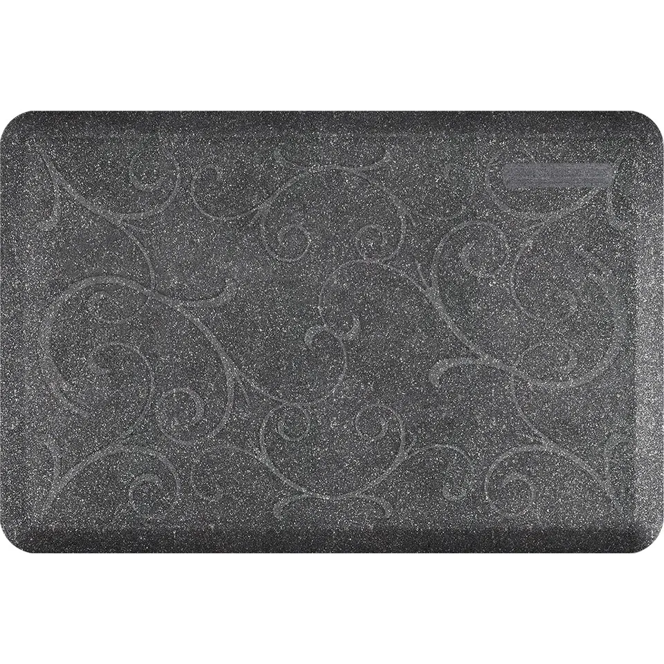 wellnessmats-granite-bella-collection-anti-fatigue-mat-3-x-2-steel image 1