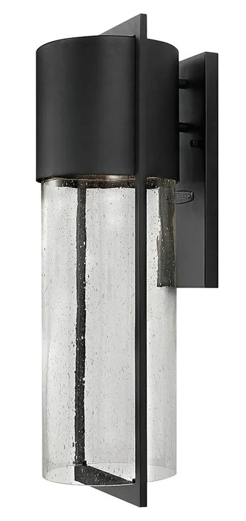 hinkley-shelter-collection-1325bk-led-large-outdoor-wall-mount-black-integrated- image 1