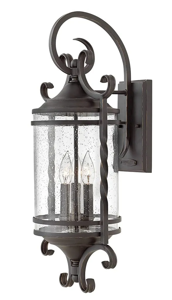 hinkley-casa-three-light-outdoor-wall-lantern-aluminum-olde-black-finish-clear-s image 1