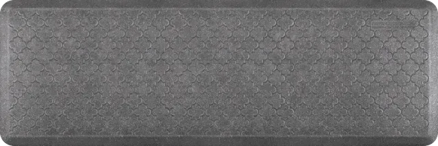 wellnessmats-granite-trellis-6-x-2-anti-fatigue-mat-steel image 1