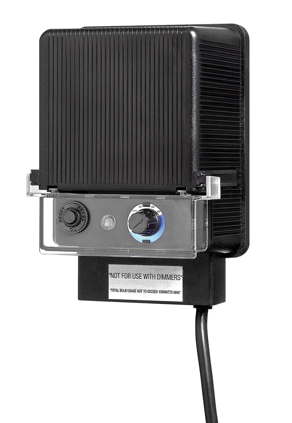hinkley-standard-landscape-transformer-150w-12v-tap-automatic-timer-photocell-bl image 1