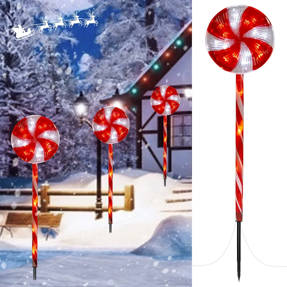 brightown-christmas-led-pathway-string-lights-lollipop-8-lighting-modes image 1