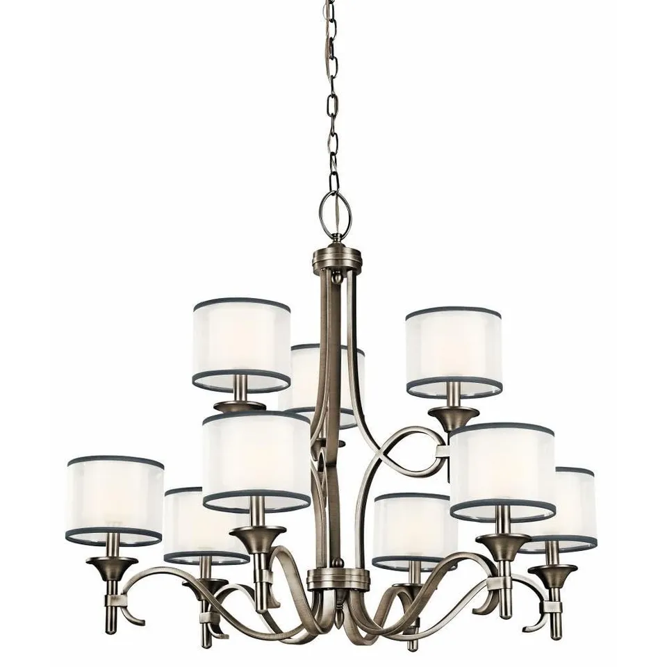 kichler-lacey-29-5-9-light-2-tier-chandelier-in-antique-pewter-with-satin-etched image 1