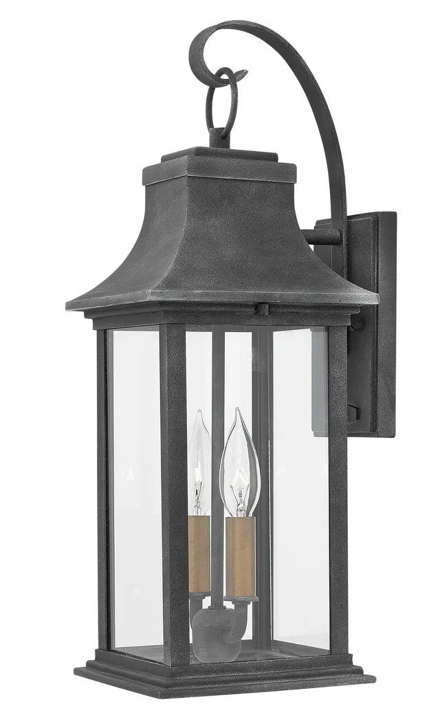 hinkley-2934dz-adair-20-two-light-outdoor-wall-mount-lantern-aged-zinc image 1