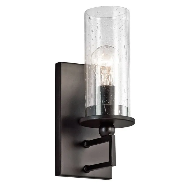 kichler-kayde-42126oz-1-light-wall-sconce-olde-bronze image 1