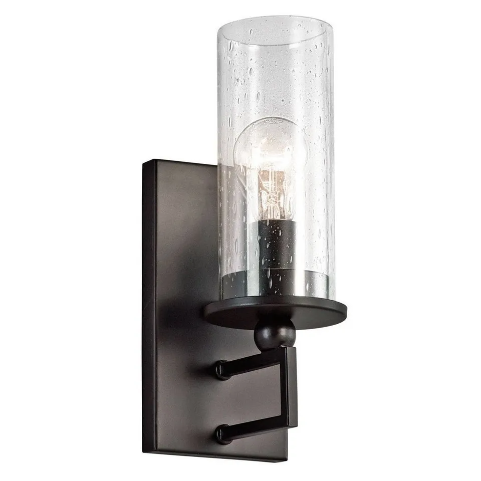 kichler-kayde-42126oz-1-light-wall-sconce-olde-bronze image 1
