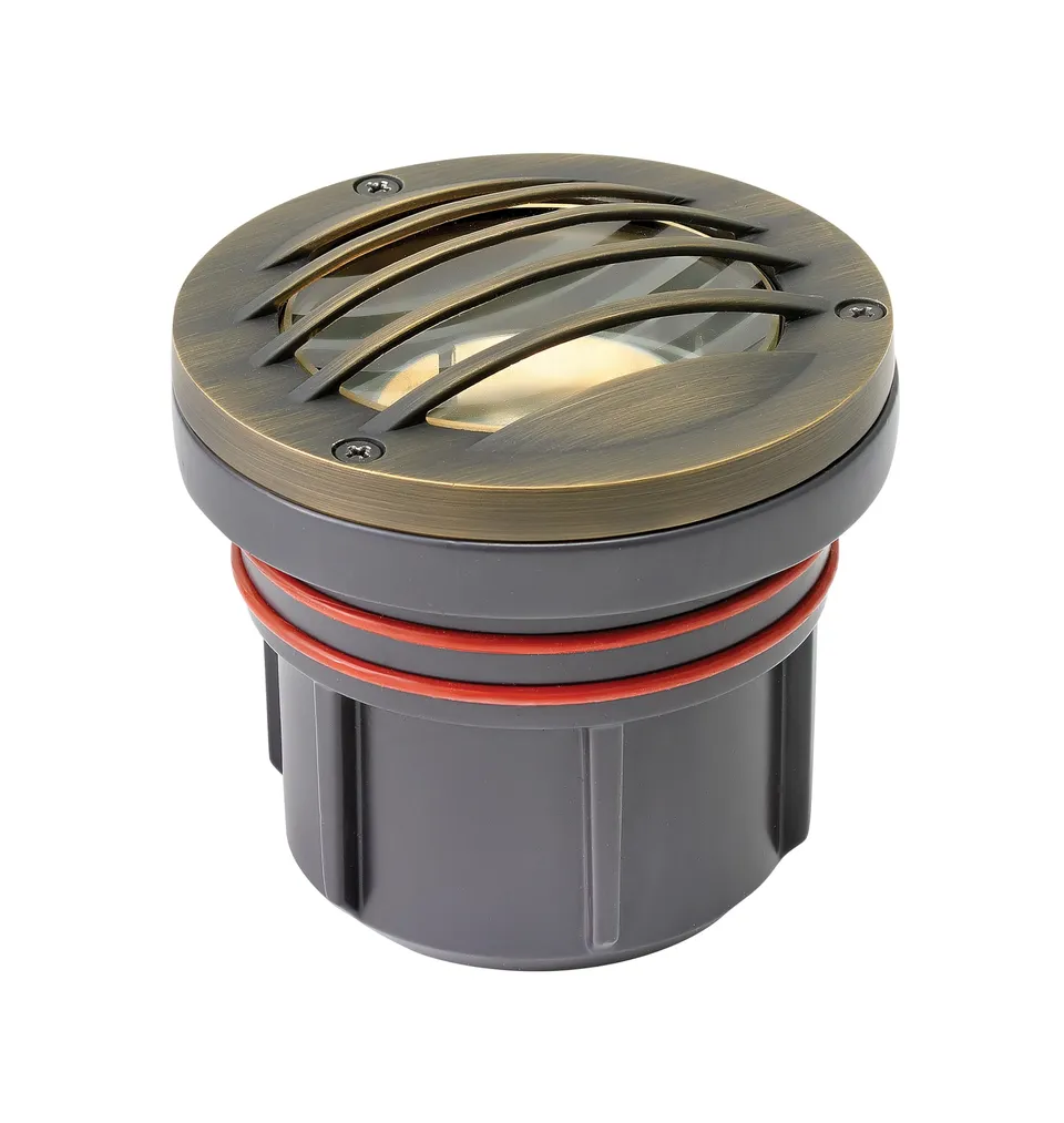 hinkley-hardy-island-grill-top-well-light-solid-cast-brass-15705mz image 1
