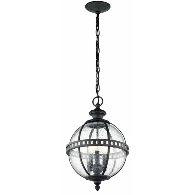 kichler-49603ld-three-light-outdoor-pendant-londonderry-finish image 1