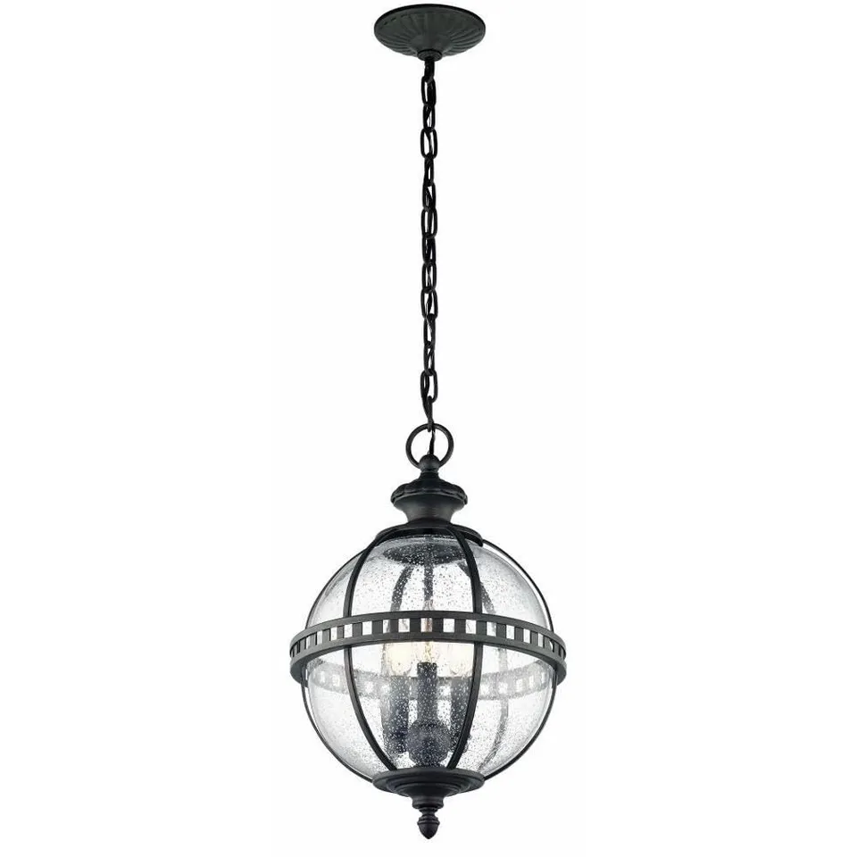 kichler-49603ld-three-light-outdoor-pendant-londonderry-finish image 1