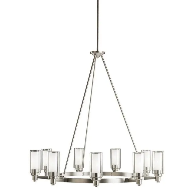 kichler-circolo-9-light-round-chandelier-brushed-nickel-globe-inspired-modern-ch image 1