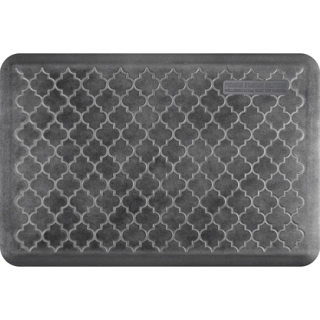 wellnessmats-trellis-3-x-2-anti-fatigue-mat-onyx image 1