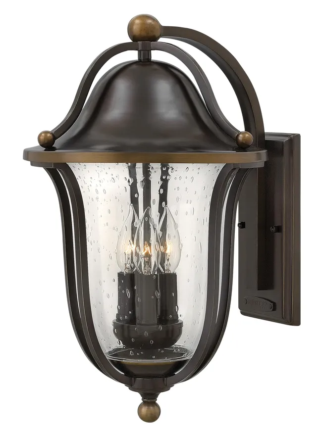 hinkley-bolla-2645ob-solid-brass-outdoor-wall-lantern-olde-bronze-120v-3-light image 1