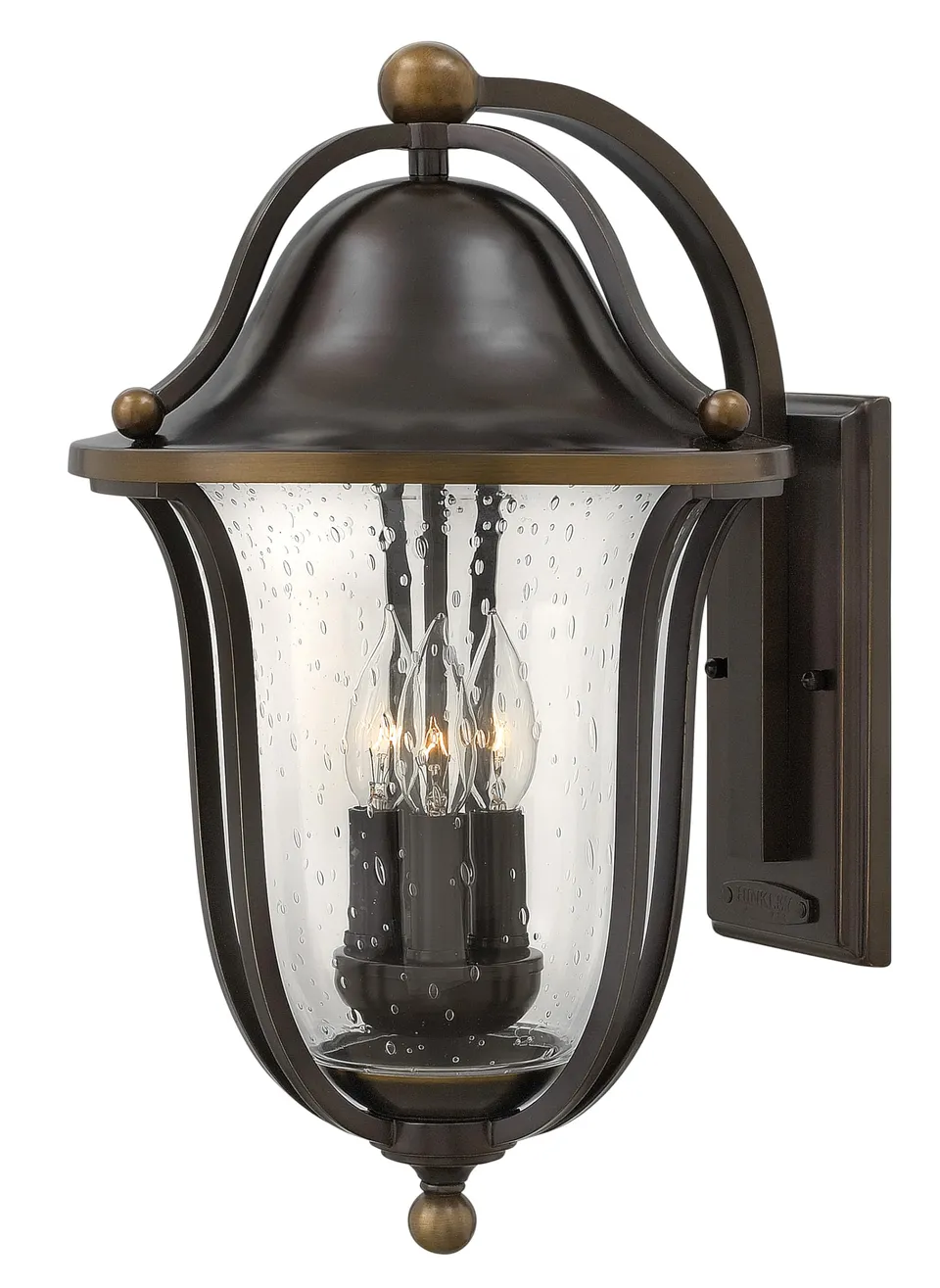 hinkley-bolla-2645ob-solid-brass-outdoor-wall-lantern-olde-bronze-120v-3-light image 1