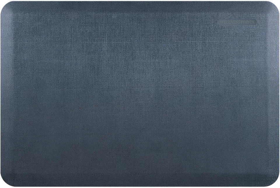 wellnessmats-linen-collection-anti-fatigue-mat-3-x-2-lagoon image 1