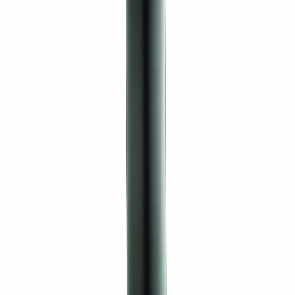 kichler-84-outdoor-direct-burial-ladder-rest-post-in-black-aluminum image 1