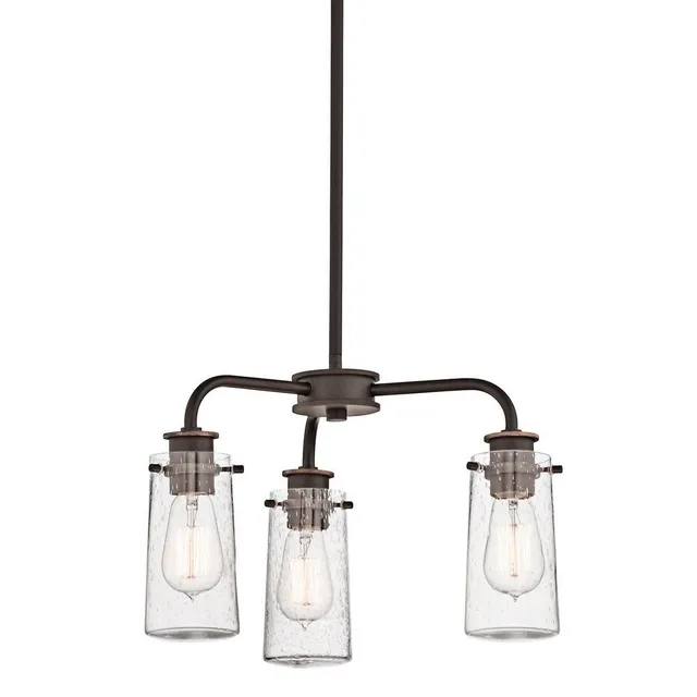 kichler-braelyn-3-light-mini-chandelier-olde-bronze-convertible-mini-chandelier- image 1