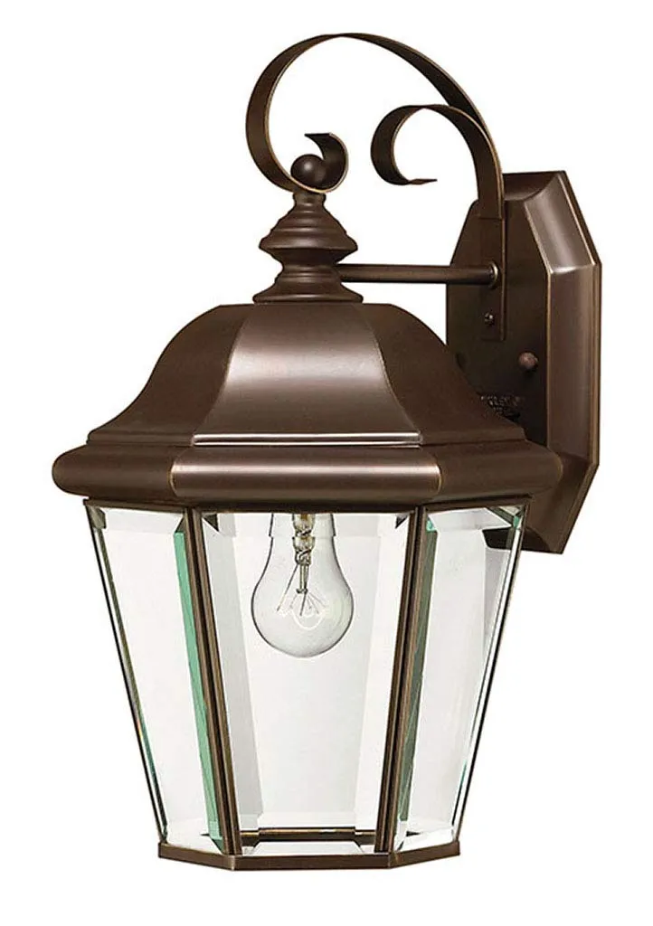 hinkley-clifton-park-one-light-wall-mount-copper-bronze-finish image 1