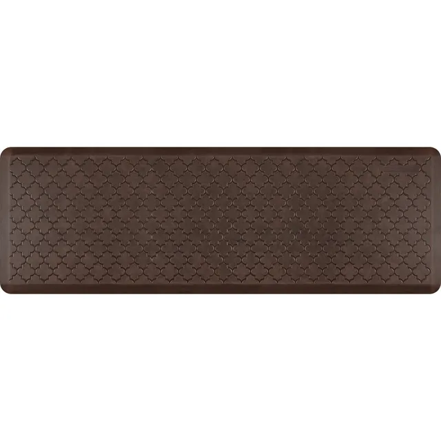 wellnessmats-trellis-6-x-2-anti-fatigue-mat-antique-dark image 1