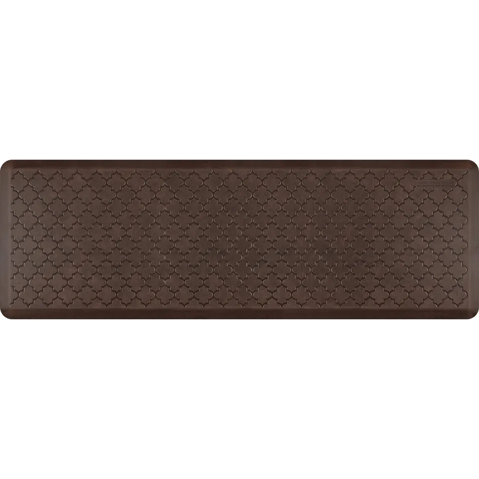 wellnessmats-trellis-6-x-2-anti-fatigue-mat-antique-dark image 1