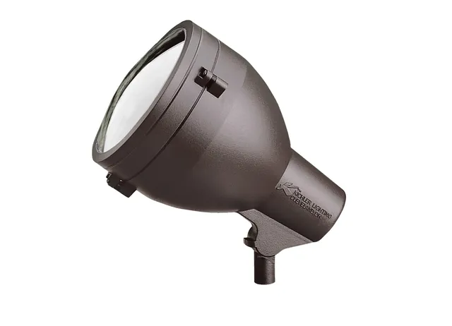 kichler-landscape-accent-light-15251azt-with-convex-lens-in-architectural-bronze image 1