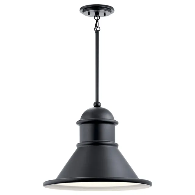 kichler-northland-49777bk-outdoor-hanging-pendant-light-matte-black-18 image 1