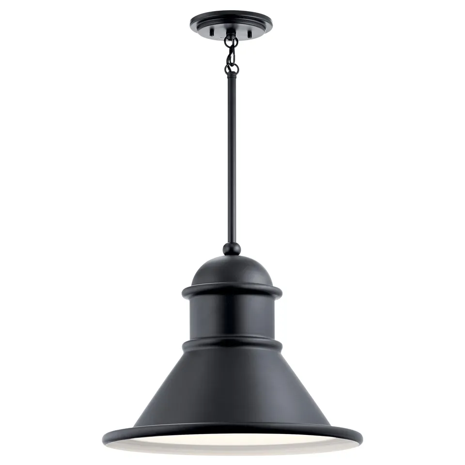 kichler-northland-49777bk-outdoor-hanging-pendant-light-matte-black-18 image 1