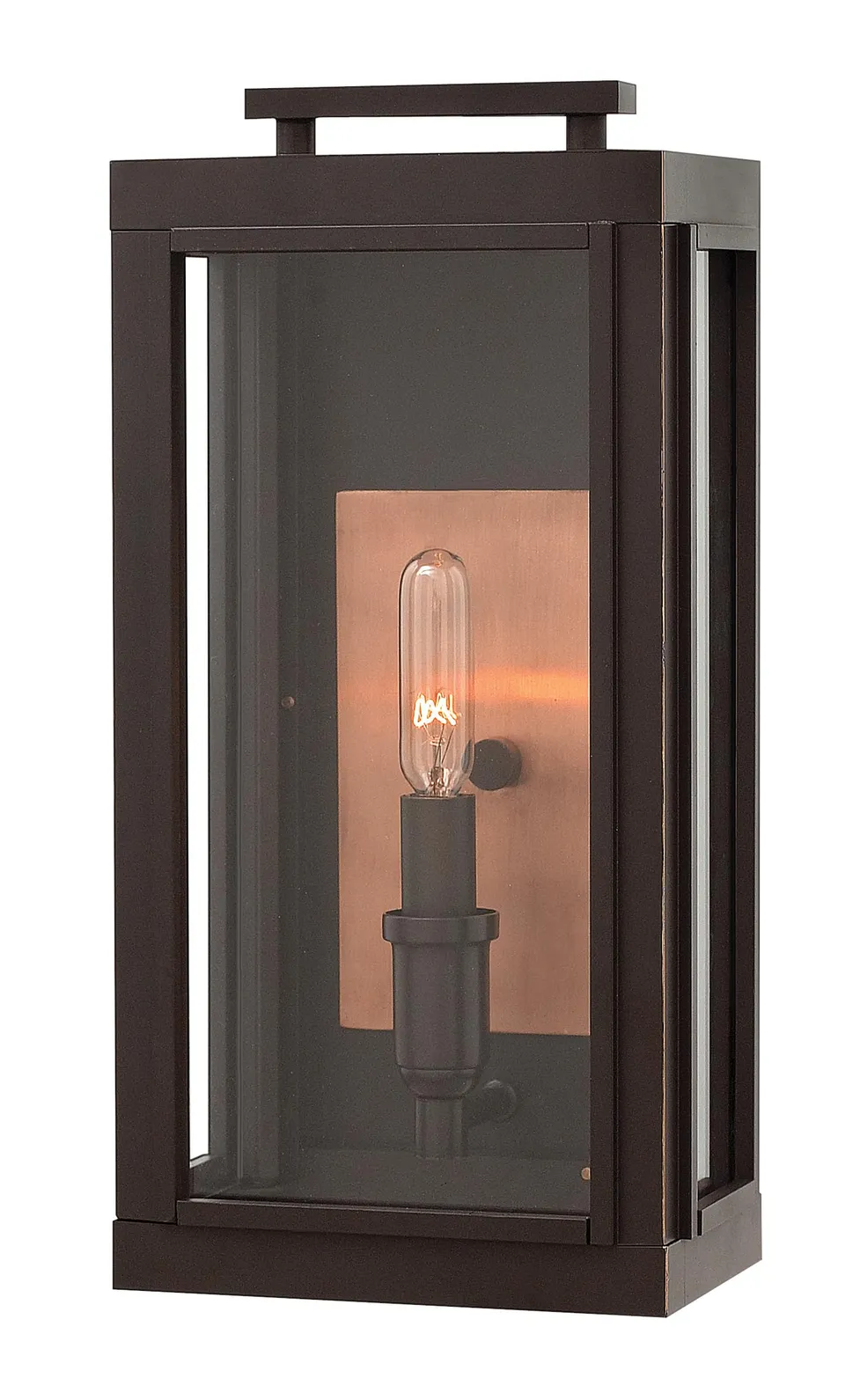 hinkley-sutcliffe-one-light-4w-led-outdoor-small-wall-sconce-oil-rubbed-bronze image 1