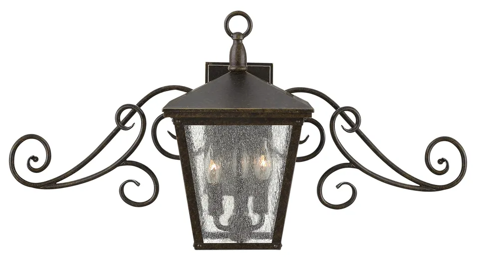 hinkley-trellis-collection-three-light-4w-led-small-outdoor-wall-lantern-with-sc image 1