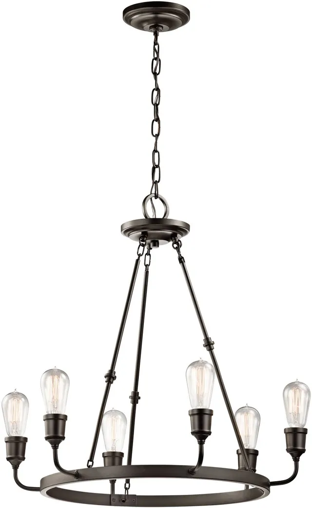 kichler-lucien-42708oz-6-light-chandelier-in-olde-bronze image 1