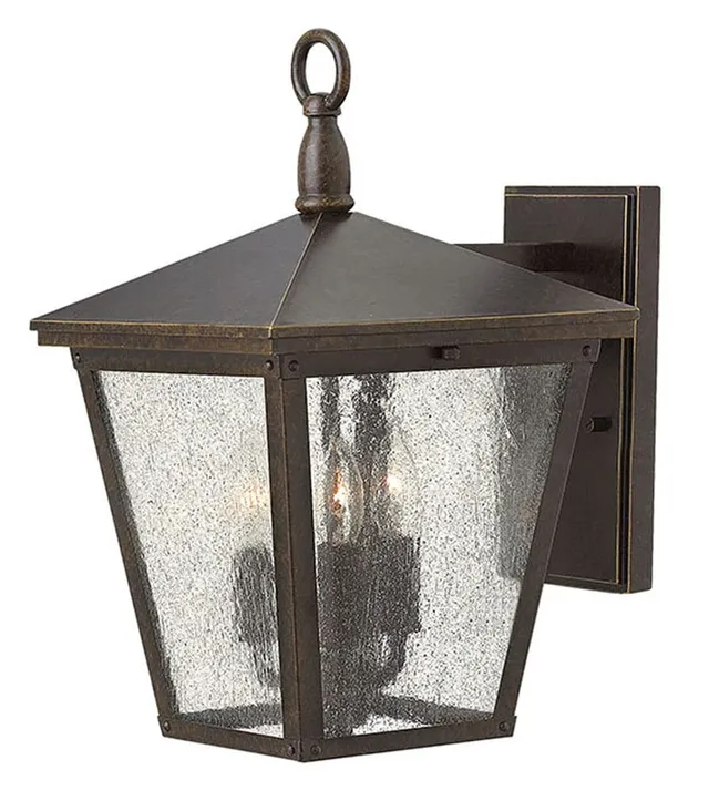 hinkley-trellis-one-light-wall-mount-outdoor-lantern-regency-bronze-traditional- image 1