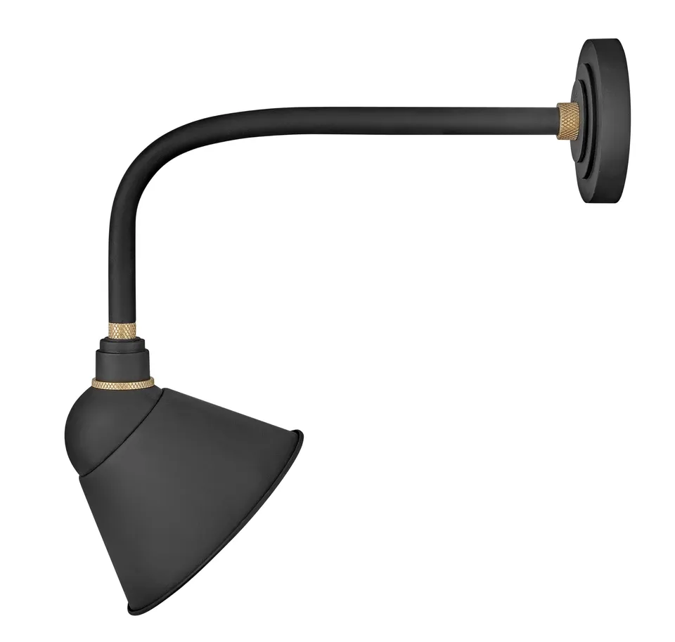 hinkley-foundry-medium-straight-arm-sign-light-aluminum-industrial-20-extension- image 1
